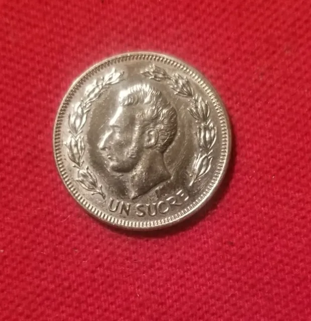 Republica Del Ecuador  UN SUCRE 1986 Coin