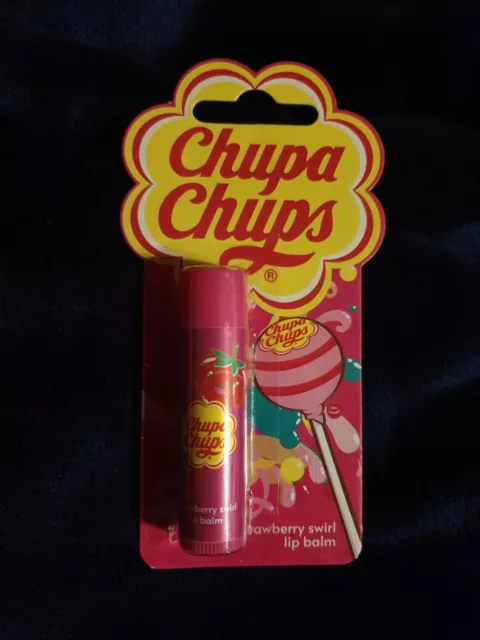 Lippenpflege Lip Balm Chupa Chups Strawberry Swirl Lollies Erdbeer Chap Stick