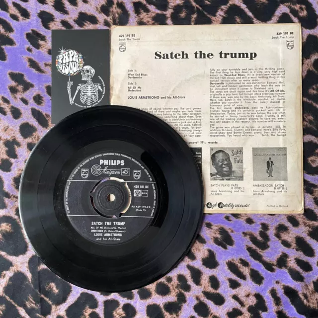 LOUIS ARMSTRONG - A Rare Batch of Satch 1962 RCA L101222 AUS LP