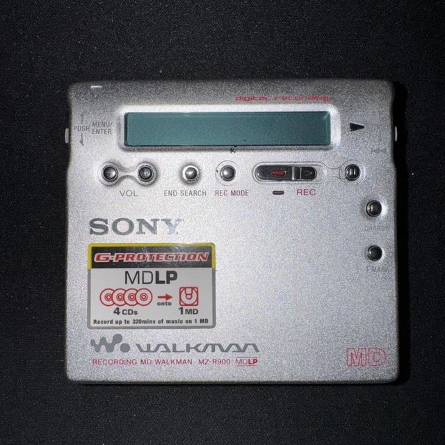 訳あり ソニーMDポータブルウォークマンSONY MZ-R900即落札オマケ SONY ソニー MDウォークマン MDプレーヤー MZ-R900 動作確認済