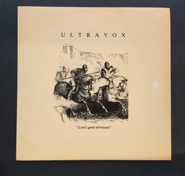 ULTRAVOX Love's Great Adventure UK 7" A1/B1 First Pressing VG + / VG +