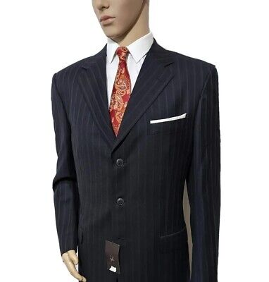 BNWT Ermenegildo Zegna Luxury Mens Slim Fit 2 Piece Suit UK 44R W36 RRP £1195