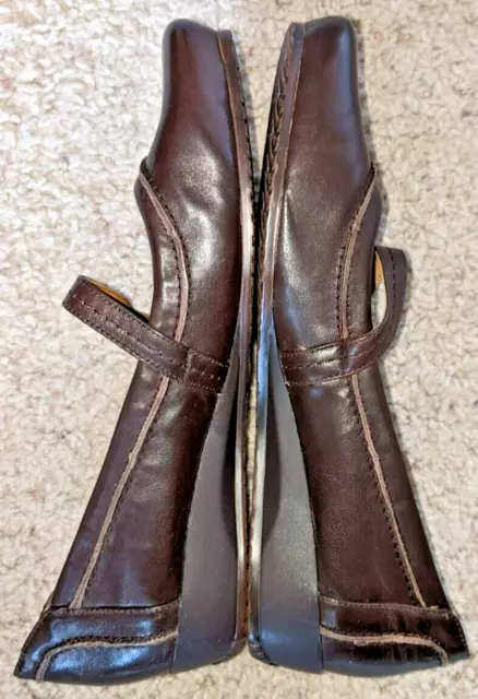 EASY SPIRIT JPKATRINE Shoes Womens Size 8M Dark Brown Leather New in ...