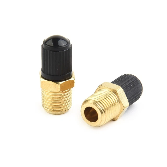 Válvulas duraderas sólidas 2 piezas compresor de aire latón enchufe hexagonal Npt