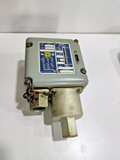 Square D 9012 ACW1 Form N11 Pressure Switch