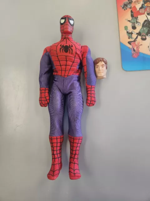 CUSTOM TOYBIZ SPIDER-MAN Peter Parker 12 Inch Collectors (1995) Figure ...
