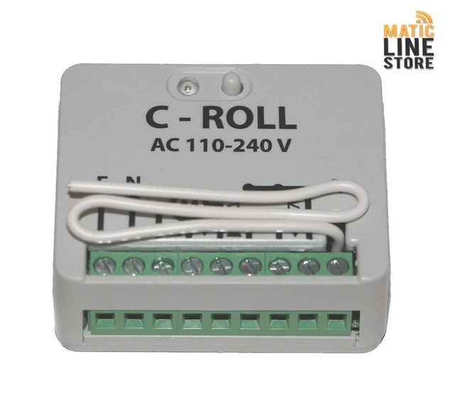 Centralina Indem MX3 Per Motori Tubolari | Comando Tapparelle E Tende Da Sole | Telecomando Radio Fino A 20 Canali