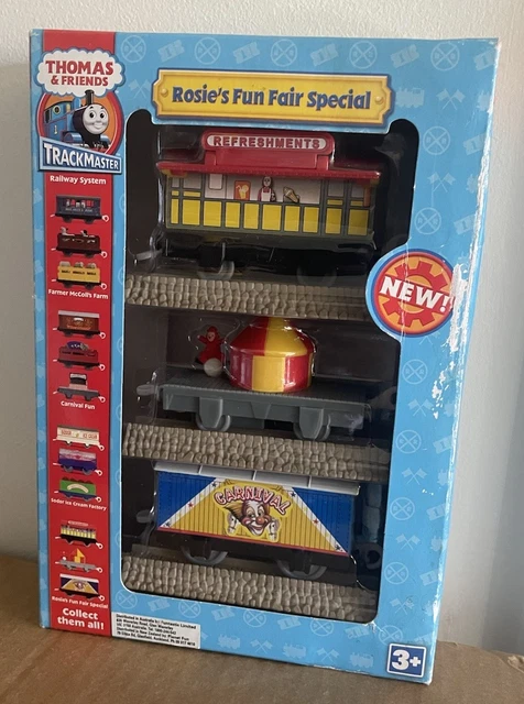 THOMAS & FRIENDS Trackmaster Rosie’s Fun Fair Special NEW Hit Toys Tank ...