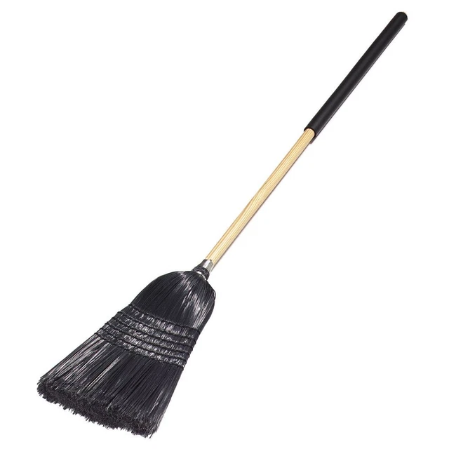 Carlisle 4167903 Flo-Pac 57" Black Janitor Broom