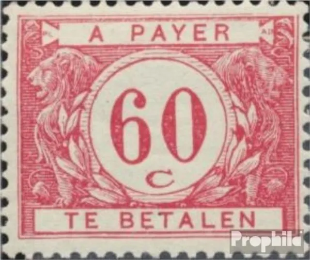 Belgique p30 neuf 1921 Porto Marque