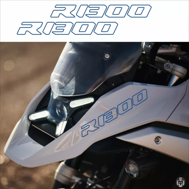 Adesivi Becco Parafango Moto BMW R 1300 gs outline bm 13 w2