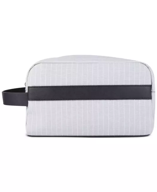 Men's Travel Bag Gray Size Small Striped Bespoke