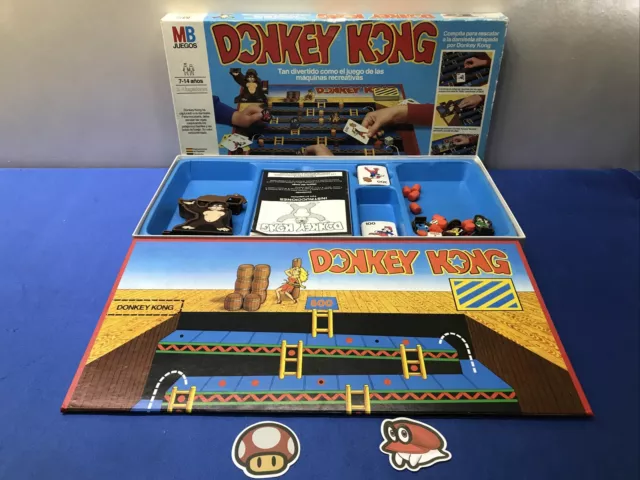 Juego De Mesa Donkey Kong Mb Juegos Retro Vintage