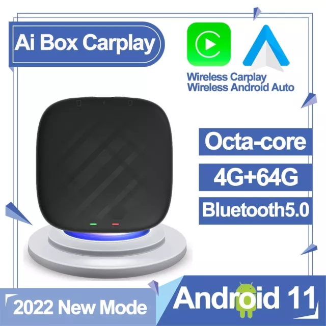 4G+64GB Android Carplay Smart Ai Box Multimedia Wireless Auto Netflix For Toyota