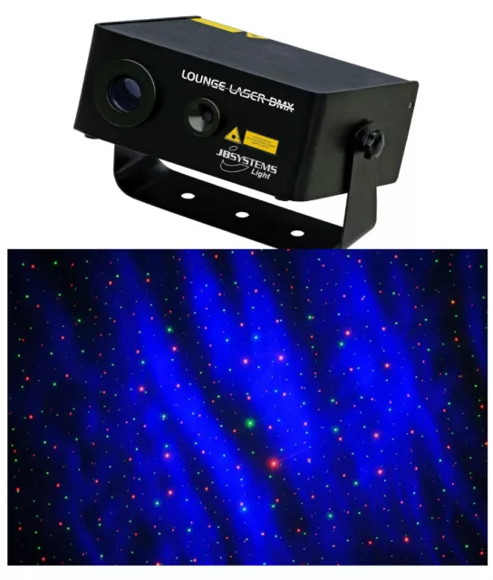 Lounge Laser DMX de JB Systems ciel étoilé avec effet Water Wave DEL bleu