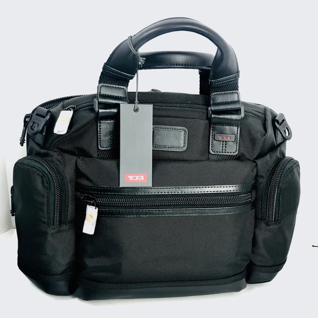 Tumi Alpha 2 Expandable Organizer Computer Briefcase Black HTF NWT Free Shipping