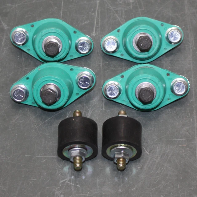 (6) VMC Vibration Isolator Kit R1-GREEN for Dayton Upblast Ventilator Fan 56JP11
