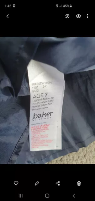 Ted baker dress Age 7 Years Old