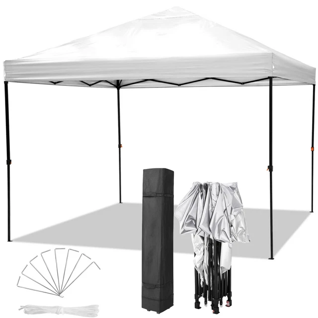 Gazebo Da Giardino 3x3m Impermeabile - Pop-Up Con Protezione UV 50+, Tenda Per Feste E Esterno