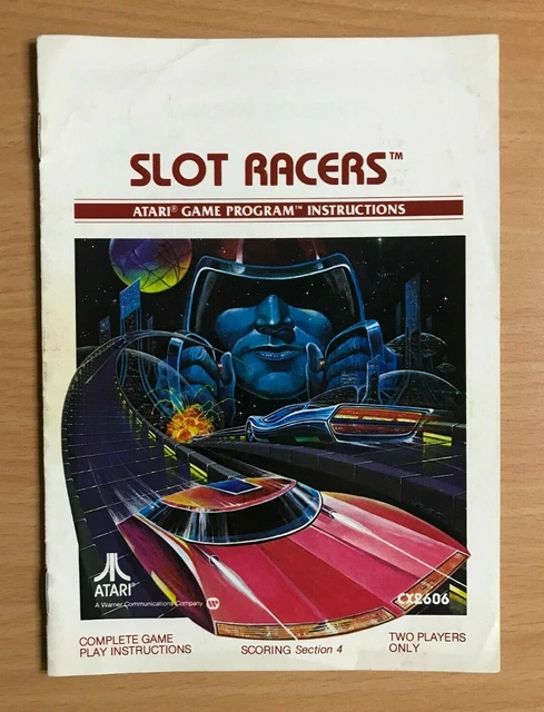 ATARI 2600 - SLOT RACERS - Instruction Manual