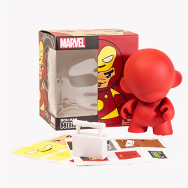 MUNNYWORLD IRON MAN Marvel Mini Munny Do It Yourself Figurine en vinyle