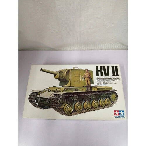 Char Lourd Soviétique KV-1 Tamiya 1/16 – Kit Radiocommandé Complet N°27 (56027) – Prêt à Monter Et Fonctionnel