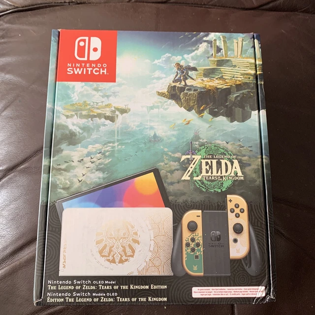 Console Nintendo Switch Oled Zelda Tears Of Kingdom Collector Edition