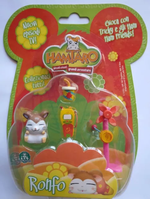 Ronfo Di Hamtaro Personaggio  Con Accessori