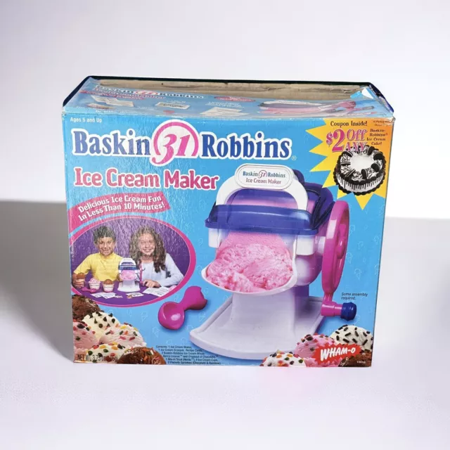 Vintage Wham-O Baskin Robbins Ice Cream Maker