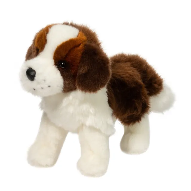 BRUTUS the Plush ST. BERNARD Dog Stuffed Animal - by Douglas Cuddle Toys - #1705