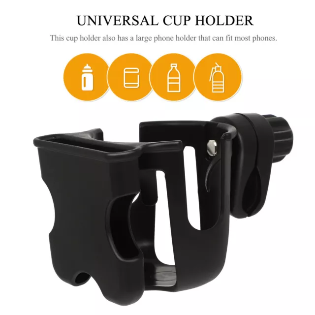 Handlebar Bottle Holder Pram Cup Water Stroller Baby Universal 2