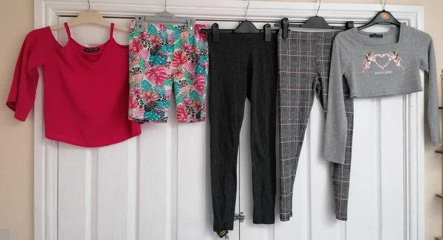 Girls Clothes Bundle 10 Items Age 10 To 11 Years