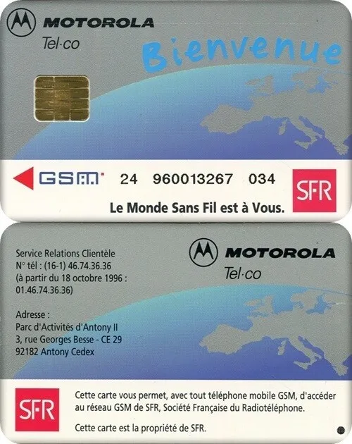 N°142 Telecard / Smart Card / Rare Gsm Card / Ttb-Luxe