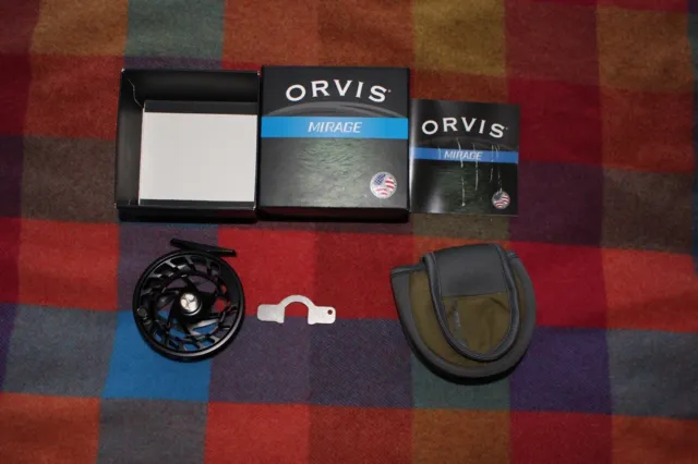 ORVIS BATTENKILL MID Arbor IV #6/7/8 Fly Fishing Reel Loaded With WF-8-F  Line £115.00 - PicClick UK