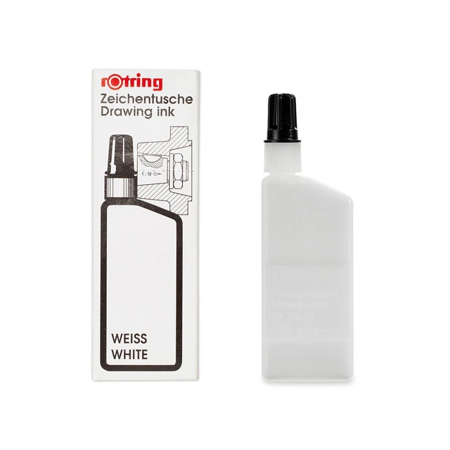 Technical Drawing Inks TECHNICAL DRAWING INK Bottle Compatible With Rotring Isograph Pens ...
