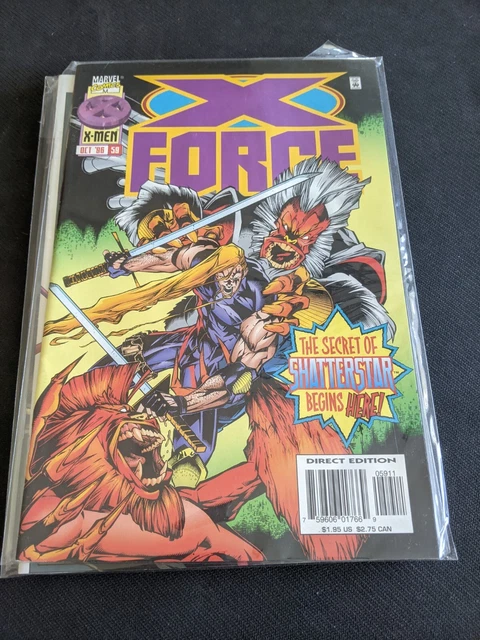 X-Force #59 October 1996 Marvel Comics