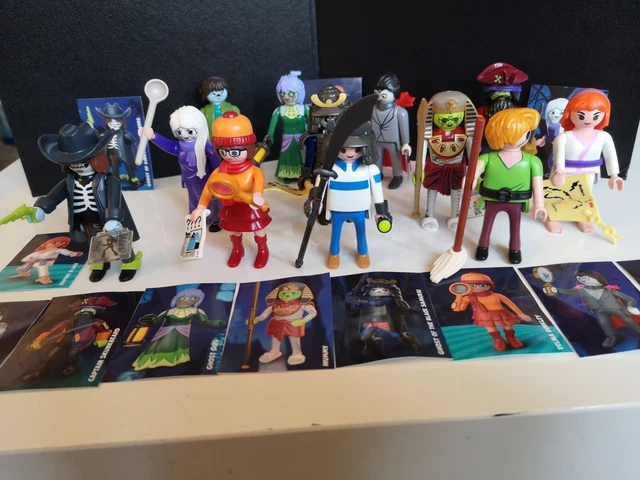 Lot Personnages Playmobil Scooby-Doo 70717 Set Complet - Stickers Inclus