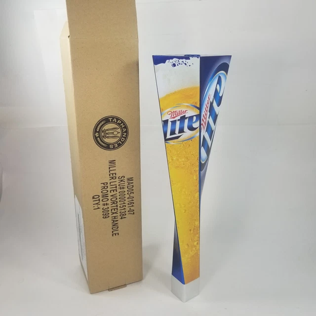 Miller Lite Light Beer Tap sign Handle tapper Kegerator Faucet Man cave Bar