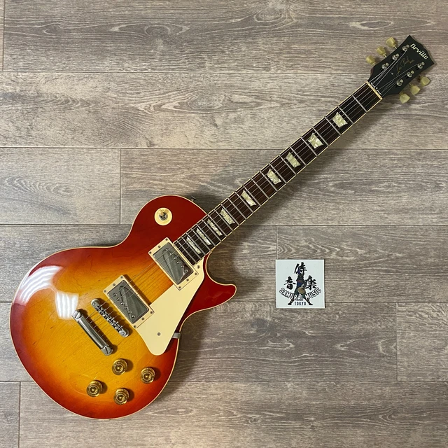 ORVILLE BY GIBSON Electric Guitar Les Paul Standard Cherry Sunburst