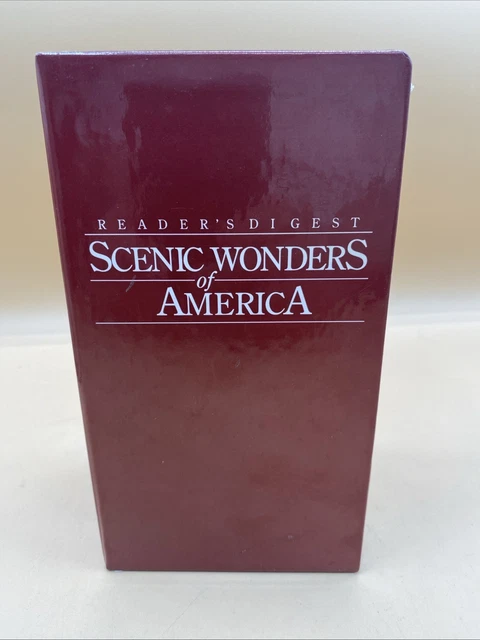 READER'S DIGEST SCENIC Wonders of America (3 VHS Box Set) 1991 NEW