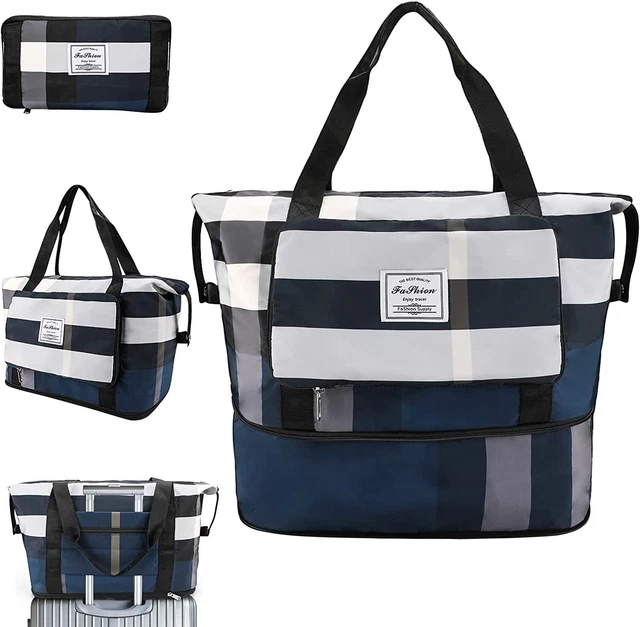 Foldable Dry/Wet Separation Travel Duffle Bag Large Capacity Folding Women Men