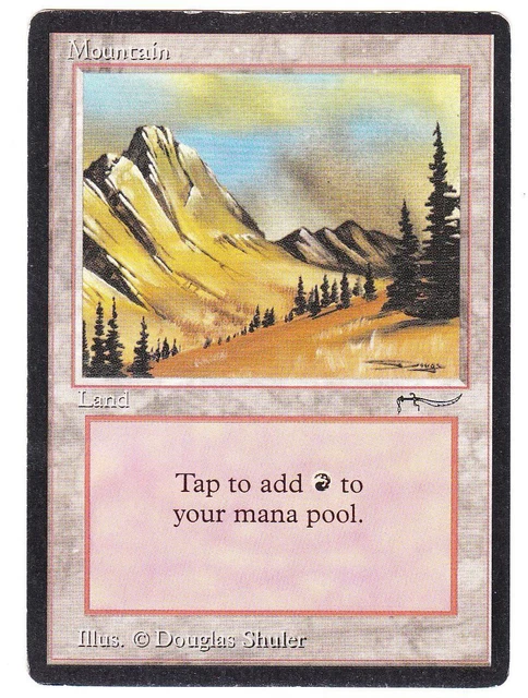 MTG   AN Arabian Nights Mountain (English) _14969