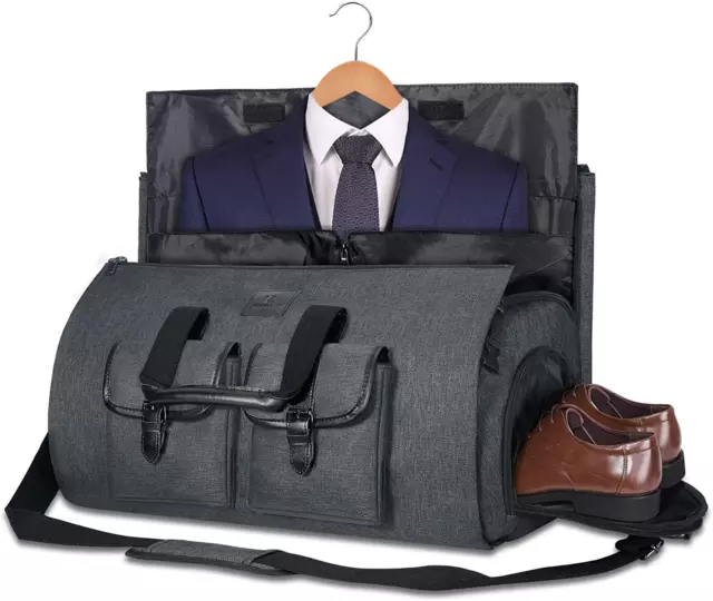 Carry-On Garment Bag Large Duffel Bag Suit Travel Bag Weekend Bag Flight Bag
