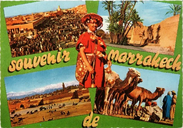 CPM MOROCCO Souvenir of Marrakech (342883)