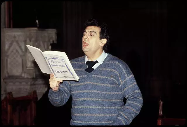 Photo:Placido Domingo, opera singer