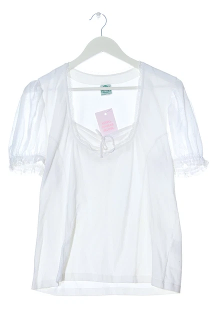 Camicia folcloristica Hammerschmid donna taglia DE 40 bianco casual look