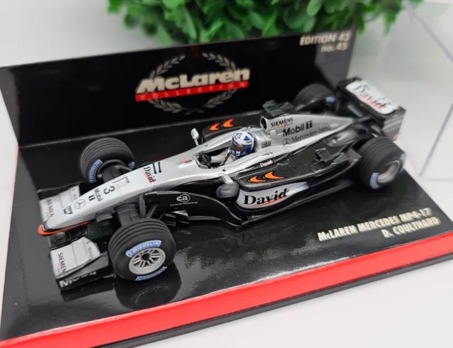 David Coulthard McLaren Mercedes MP4/17 von 2002 1:43 Minichamps