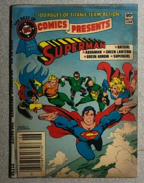 BEST OF DC SPECIAL BLUE RIBBON COMICS DIGEST #13 (1981) DC Comics Presents VG+