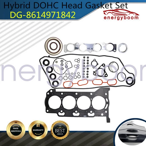 Engine Head Gasket Set For 08-16 Toyota Corolla Matrix Scion Pontiac 1.8L 2ZRFE