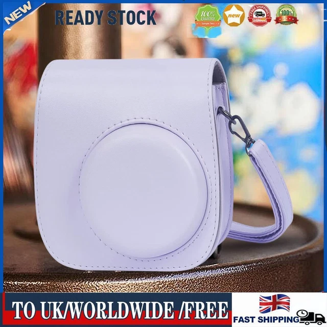 7 in 1 Camera Accessories Kit Album Camera Bag for Instax Mini 12 (Purple)